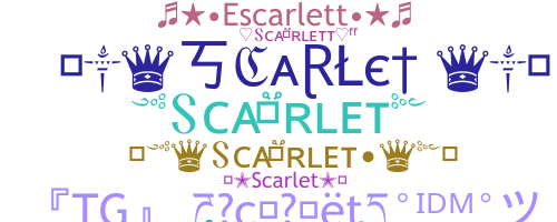 उपनाम - Scarlet