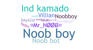 उपनाम - noobboy