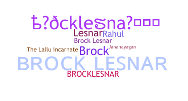उपनाम - brocklesnar