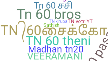 उपनाम - TN60