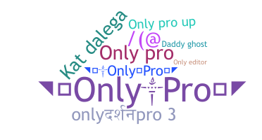 उपनाम - onlypro