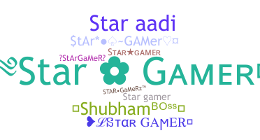 उपनाम - StarGamer