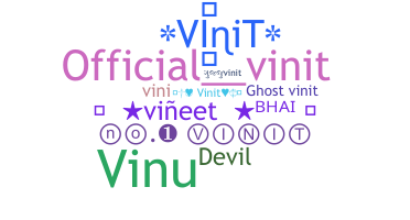 उपनाम - Vinit