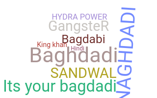 उपनाम - Bagdadi