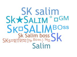 उपनाम - SkSalim