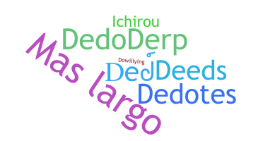 उपनाम - Dedo