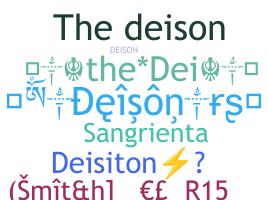 उपनाम - Deison