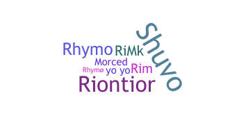 उपनाम - Rimo