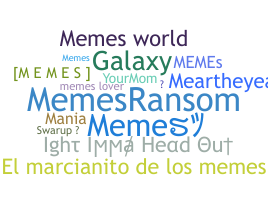 उपनाम - memes