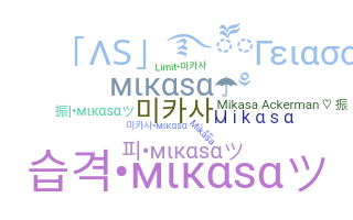 उपनाम - Mikasa
