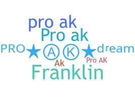 उपनाम - ProAk
