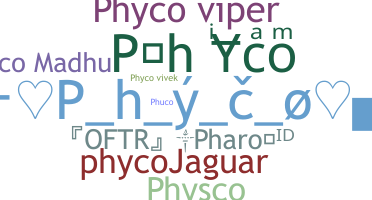 उपनाम - Phyco