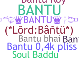 उपनाम - Bantu