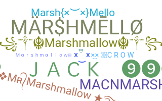 उपनाम - Marshmallow