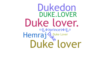 उपनाम - Dukelover