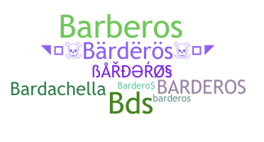 उपनाम - Barderos