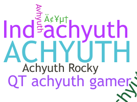 उपनाम - Achyuth