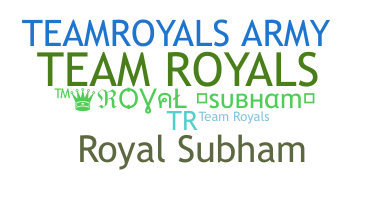 उपनाम - Teamroyals