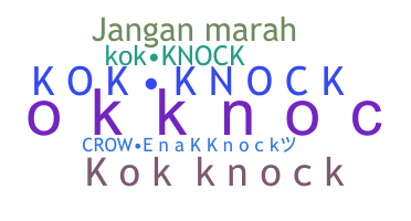 उपनाम - Kokknock