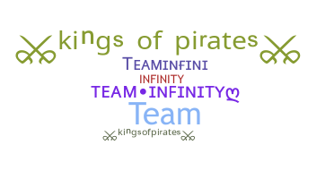 उपनाम - TeamInfinity