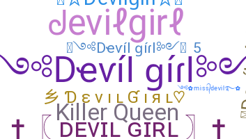 उपनाम - devilgirl