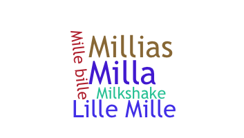 उपनाम - Mille