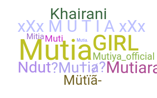 उपनाम - Mutia