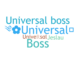 उपनाम - Universal