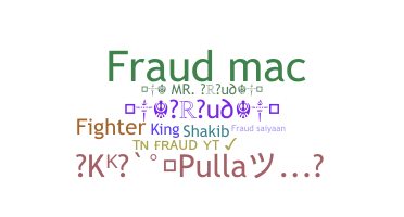 उपनाम - fraud