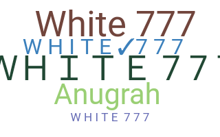 उपनाम - White777