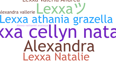 उपनाम - Lexxa