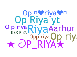 उपनाम - OPRiya
