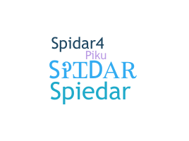 उपनाम - Spidar