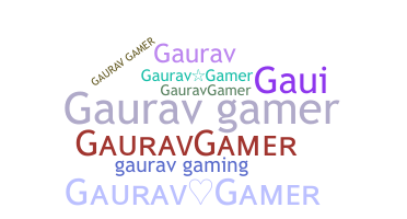 उपनाम - Gauravgamer