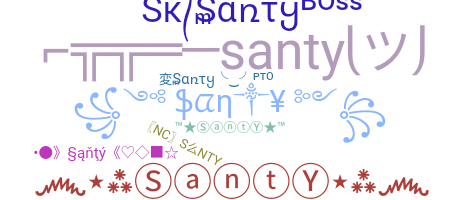 उपनाम - Santy