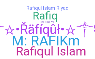 उपनाम - Rafiqul