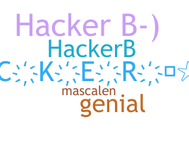 उपनाम - Hackerb