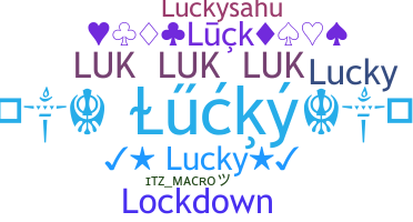 उपनाम - Luck