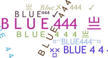 उपनाम - BLUE444