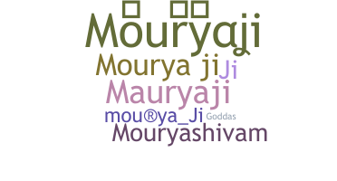 उपनाम - Mouryaji