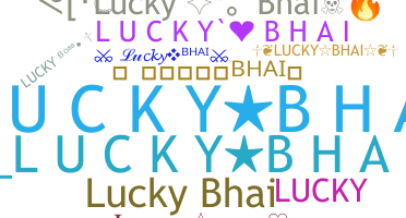 उपनाम - Luckybhai