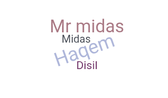 उपनाम - Midas
