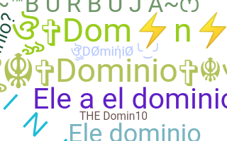 उपनाम - dominio