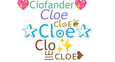 उपनाम - cloe