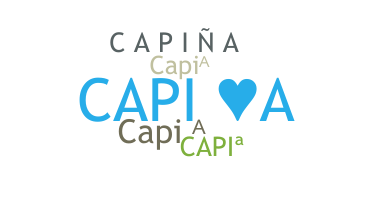 उपनाम - Capia