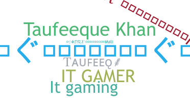 उपनाम - Taufeeq