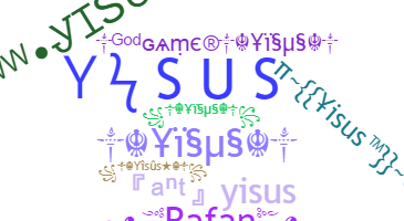 उपनाम - Yisus