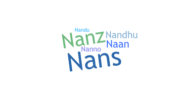 उपनाम - Nandana
