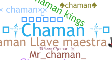उपनाम - Chaman
