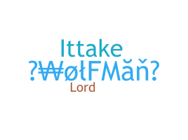 उपनाम - Wolfman